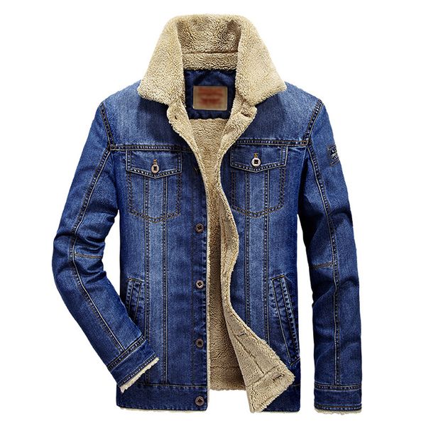winter new men's plus velvet denim jacket male loose large size casual jacket plush warm lapel cotton, Black
winter new men's plus velvet denim jacket male loose large size casual jacket plush warm lapel cotton, Black