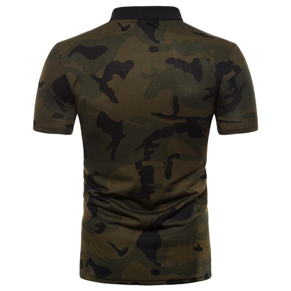 Camouflage Designer Men Polos Shirt Short Sleeve Summer Green New Men Slim Fit Polos Plus Size S-2XL
Camouflage Designer Men Polos Shirt Short Sleeve Summer Green New Men Slim Fit Polos Plus Size S-2XL