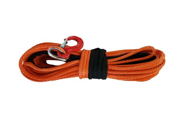 the 12mm x 30m 1/2" x 100' orange synthetic winch line with hook uhmwpe rope 4x4 4wd atv off-road
the 12mm x 30m 1/2" x 100' orange synthetic winch line with hook uhmwpe rope 4x4 4wd atv off-road