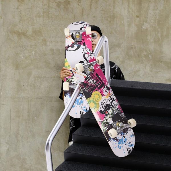 31 inches four-wheel mini longboard pastel color skate board skateboard retro skateboard double snubby maple #4
31 inches four-wheel mini longboard pastel color skate board skateboard retro skateboard double snubby maple #4