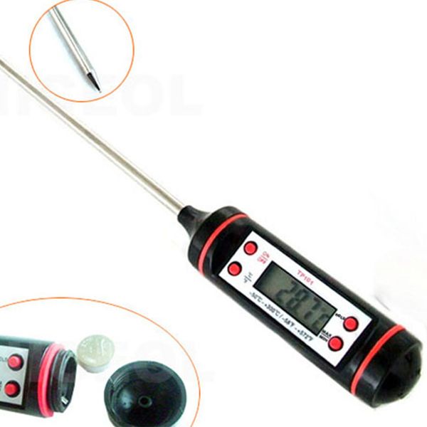 Electronic Digital Thermometer Instruments Hydrometer Meat Food Probe Kitchen Cooking Weather Station Temperature Sensor
Electronic Digital Thermometer Instruments Hydrometer Meat Food Probe Kitchen Cooking Weather Station Temperature Sensor