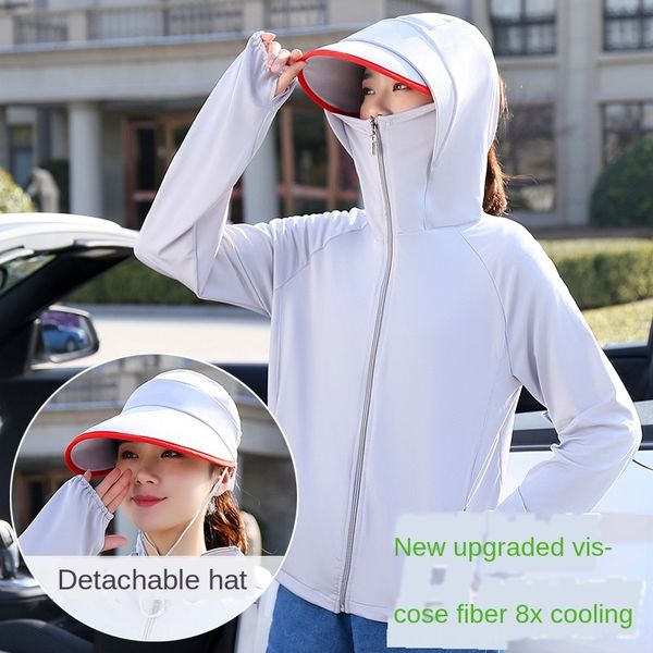 ice silk two-piece set screen female summer uv-proof sun sun sunshade hat travel sunshade hat breathable outdoor, Blue;gray
ice silk two-piece set screen female summer uv-proof sun sun sunshade hat travel sunshade hat breathable outdoor, Blue;gray