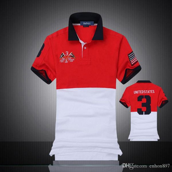 2019 poloshirt solid polo shirt men polo shirts short sleeve men's basic cotton polos for boys polo homme fc26, White;black
2019 poloshirt solid polo shirt men polo shirts short sleeve men's basic cotton polos for boys polo homme fc26, White;black