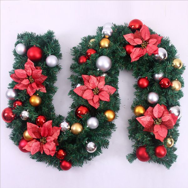 

diy artificial flower wreath fake plants pine branches christmas party home decoration xmas tree ornaments kids gift supplies