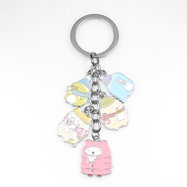 sumikkogurashi key chain kids keyring woman cartoon keychain anime key ring man girls metal personality cute zinc alloy brelok, Silver
sumikkogurashi key chain kids keyring woman cartoon keychain anime key ring man girls metal personality cute zinc alloy brelok, Silver