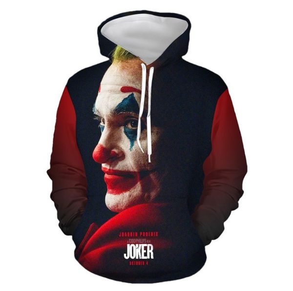 joker 3d print sweatshirt hoodies men and women hip hop funny autumn streetwear hoodies sweatshirt cosplay costume, Black
joker 3d print sweatshirt hoodies men and women hip hop funny autumn streetwear hoodies sweatshirt cosplay costume, Black