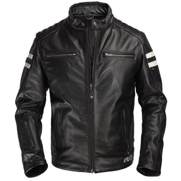 2019 black men slim fit motorcycle leather jacket stand collar large size xxxl genuine cowhide spring biker's coat ing
2019 black men slim fit motorcycle leather jacket stand collar large size xxxl genuine cowhide spring biker's coat ing