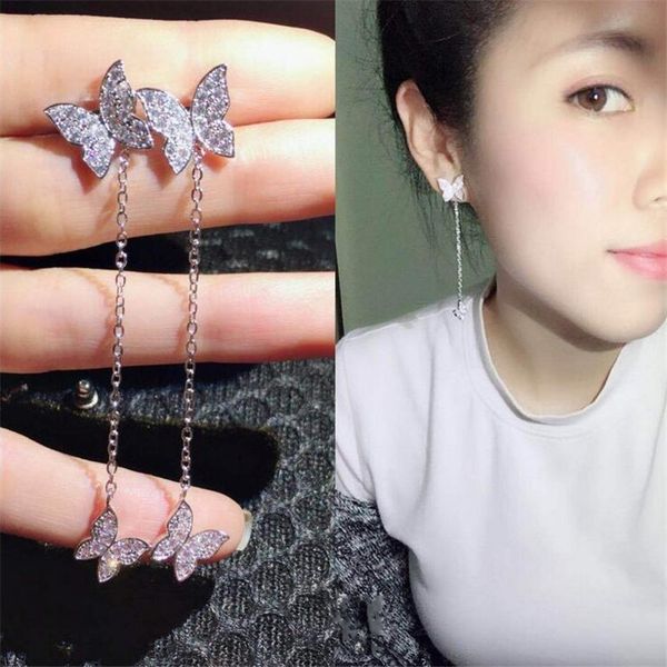 choucong fashion long line butterfly drop earring 5a cz 925 sterling silver engagement wedding dangle earrings for women
choucong fashion long line butterfly drop earring 5a cz 925 sterling silver engagement wedding dangle earrings for women