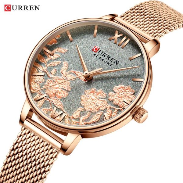 2020 curren women watches fashion casual stainless steel strap wristwatch for women clock stylish quartz ladies watch, Slivery;brown
2020 curren women watches fashion casual stainless steel strap wristwatch for women clock stylish quartz ladies watch, Slivery;brown