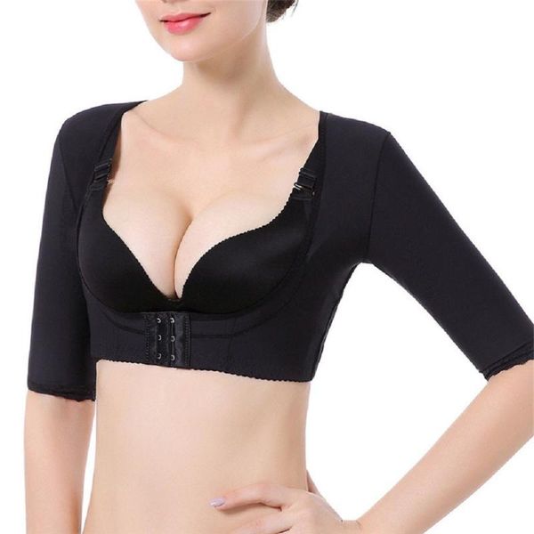 woman shaper trainer upper short sleeve corset slimming underwear body shaper compression vest posture corrector, Black;white
woman shaper trainer upper short sleeve corset slimming underwear body shaper compression vest posture corrector, Black;white