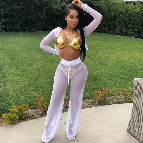 2020 summer vadim modis beach cover-up swimsuit transparent mesh crop and beach pants swimwear mujer bikini cover-up
2020 summer vadim modis beach cover-up swimsuit transparent mesh crop and beach pants swimwear mujer bikini cover-up