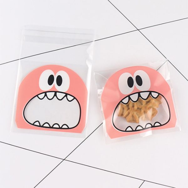 100pcs cute big teech mouth monster plastic bag wedding party biscuit candy opp self-adhesive baking bag gift packaging favor
100pcs cute big teech mouth monster plastic bag wedding party biscuit candy opp self-adhesive baking bag gift packaging favor