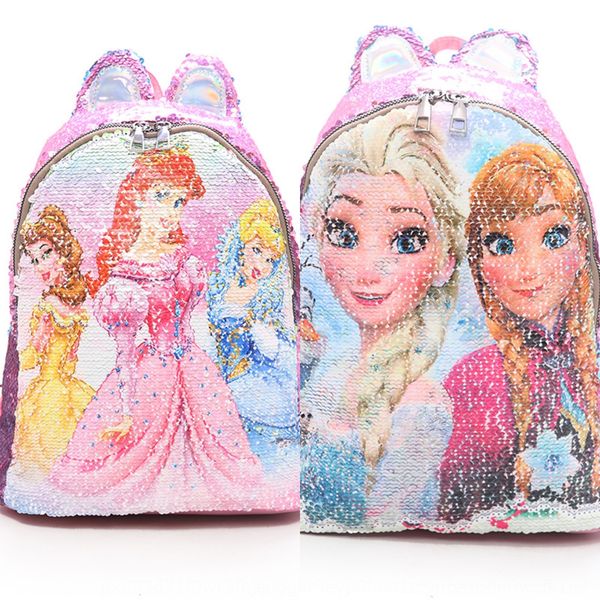 2019 cute sequins girl cartoon princess gradient children's book bag backpack sequins backpack bag
2019 cute sequins girl cartoon princess gradient children's book bag backpack sequins backpack bag