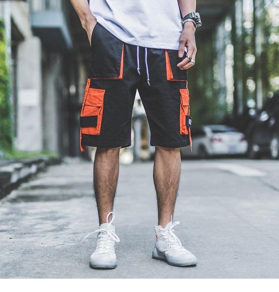 sifan brand harajuku cargo shorts kanji hip hop short streetwear men short pocket cotton jogger sweatpant casual black patchwork, White;black
sifan brand harajuku cargo shorts kanji hip hop short streetwear men short pocket cotton jogger sweatpant casual black patchwork, White;black