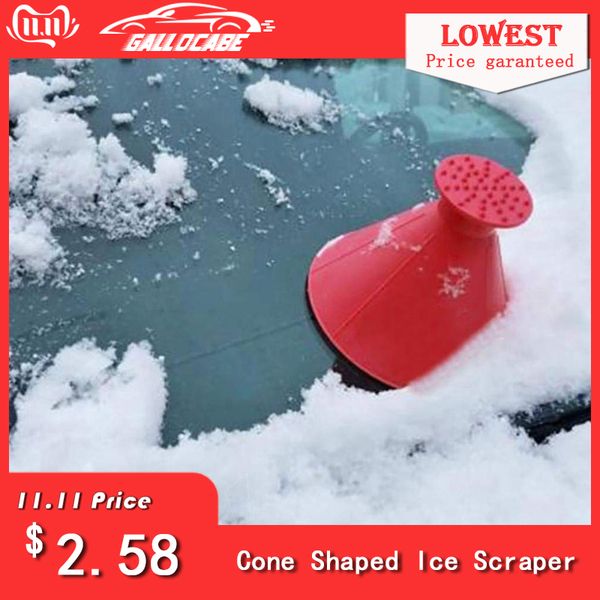 2018 new cone shaped ice scraper car windshield snow shovel tool outdoor magic ice shovel funnel snow remover tool
2018 new cone shaped ice scraper car windshield snow shovel tool outdoor magic ice shovel funnel snow remover tool