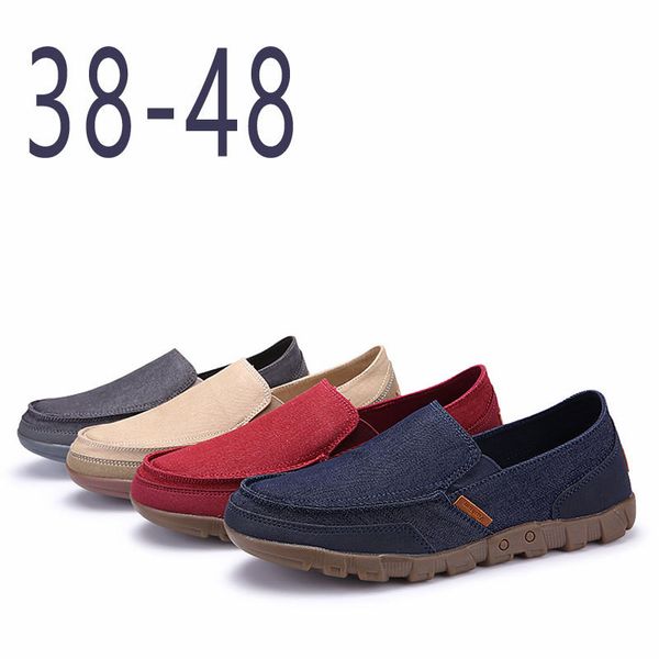 whoholl men's loafers comfortable flat casual shoes men breathable slip-on soft canvas driving shoes moccasins zapatos de hombre, Black
whoholl men's loafers comfortable flat casual shoes men breathable slip-on soft canvas driving shoes moccasins zapatos de hombre, Black
