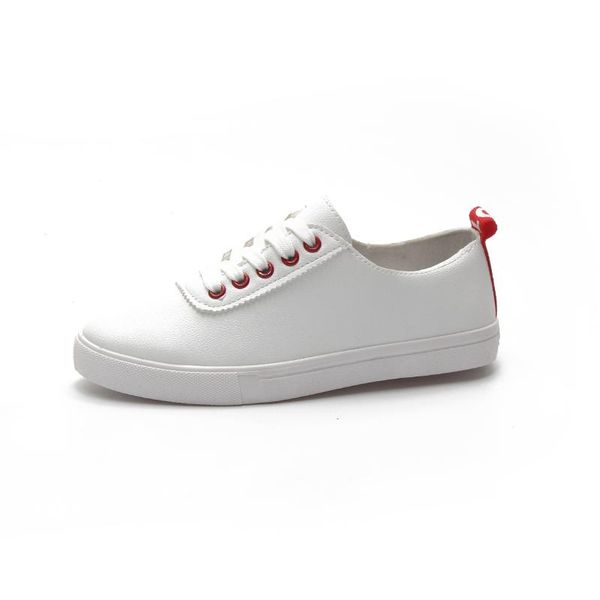 white shoes women spring autumn new simple lace up casual flats sports breathable leather board shoes woman, Black
white shoes women spring autumn new simple lace up casual flats sports breathable leather board shoes woman, Black