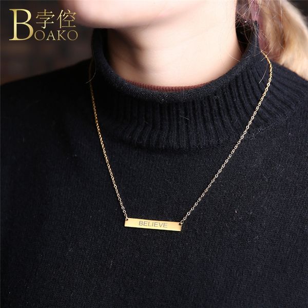 boako custom necklace women/men stainless steel necklace custom pendant arabic statement party sweater chain birthday gift z5, Silver
boako custom necklace women/men stainless steel necklace custom pendant arabic statement party sweater chain birthday gift z5, Silver