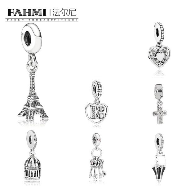 fahmi 100% 925 sterling silver eiffel tower cute pig poppins umbrella bird cage love key cross 18 years of love hanging charm, Black
fahmi 100% 925 sterling silver eiffel tower cute pig poppins umbrella bird cage love key cross 18 years of love hanging charm, Black