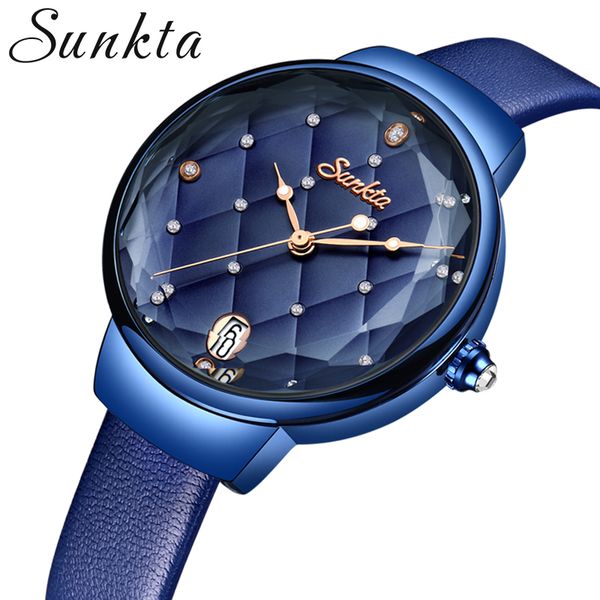 sunkta women fashion blue quartz watch lady leather watchband casual waterproof wristwatch gift for wife 2019+box, Slivery;brown
sunkta women fashion blue quartz watch lady leather watchband casual waterproof wristwatch gift for wife 2019+box, Slivery;brown