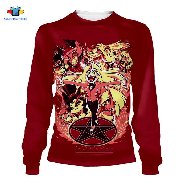 hazbin sweatshirt women clothes fashion graphic 3d print mens tees funny sweatshirts longsleeve hoodies pullover g59, Black
hazbin sweatshirt women clothes fashion graphic 3d print mens tees funny sweatshirts longsleeve hoodies pullover g59, Black
