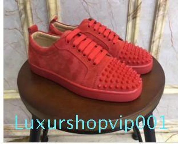 2020 mens designer shoes women designer sneakers low cut spikes flats shoes red bottom for men and women leather sneakers party, Black
2020 mens designer shoes women designer sneakers low cut spikes flats shoes red bottom for men and women leather sneakers party, Black