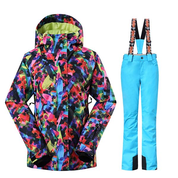 2018 women ski suit snowboard suit windproof waterproof outdoor sport wear skiing super warm jacket pant female set winter
2018 women ski suit snowboard suit windproof waterproof outdoor sport wear skiing super warm jacket pant female set winter