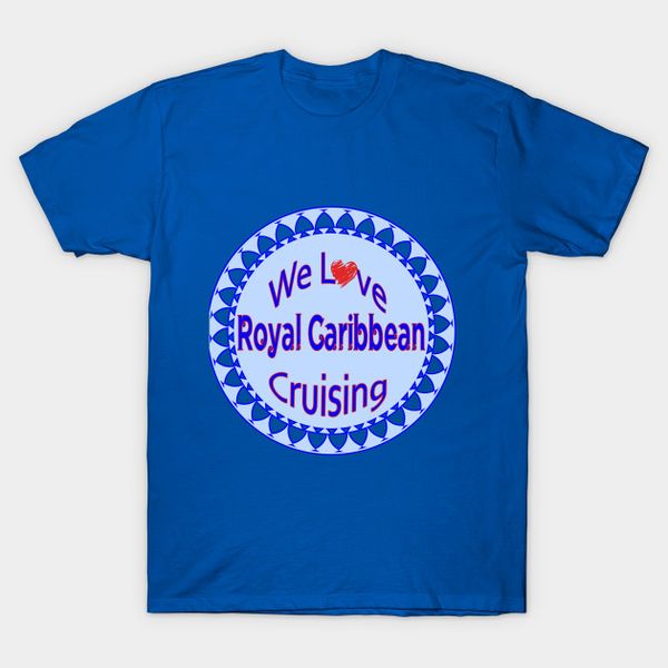 men t-shirt we love royal caribbean cruising tshirt women t shirt, White;black
men t-shirt we love royal caribbean cruising tshirt women t shirt, White;black