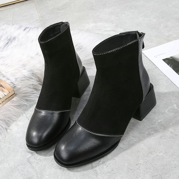 winter lady casual quality leather pu boots height increasing 4cm snow shoes women keep warm high-zipper boots b23-14, Black
winter lady casual quality leather pu boots height increasing 4cm snow shoes women keep warm high-zipper boots b23-14, Black