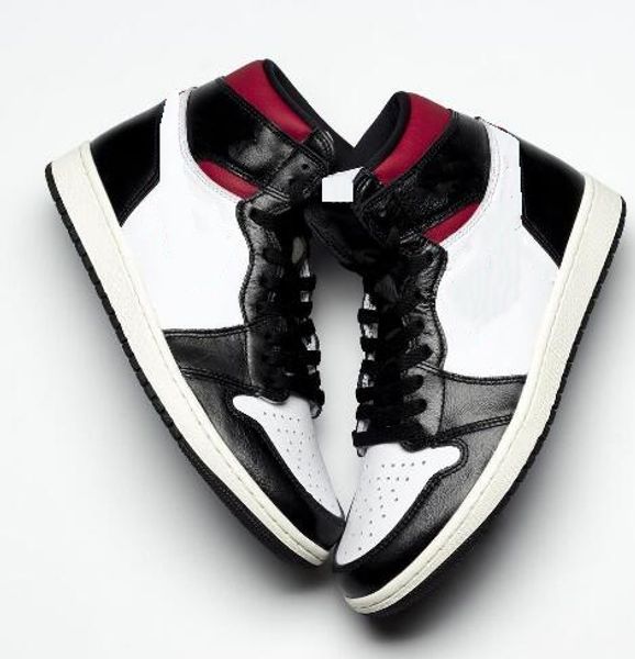 2020 new arrival 1s high white black red leather women men outdoor shoes shoes size 36-47