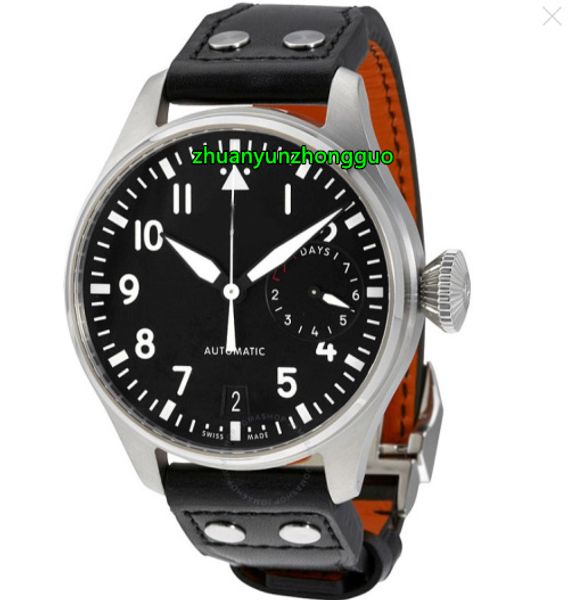 luxury quality factory 46mm big pilot steel 50041/500916 7 day power reserve automatic mens watch movement automatic mens watch watch, Slivery;brown
luxury quality factory 46mm big pilot steel 50041/500916 7 day power reserve automatic mens watch movement automatic mens watch watch, Slivery;brown