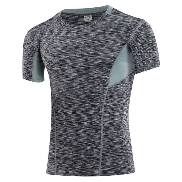 men sport shirt sportswear quick dry short sleeves running t-shirts body building sport slim fitness man sports shirts, Black;blue
men sport shirt sportswear quick dry short sleeves running t-shirts body building sport slim fitness man sports shirts, Black;blue