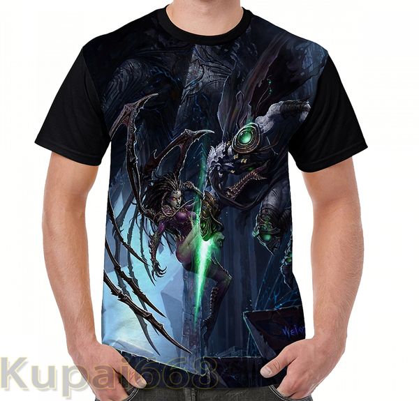 funny graphic print t shirt men tees stacraft zeratul vs kerrigan women t-shirt short sleeve casual tshirts, White;black
funny graphic print t shirt men tees stacraft zeratul vs kerrigan women t-shirt short sleeve casual tshirts, White;black