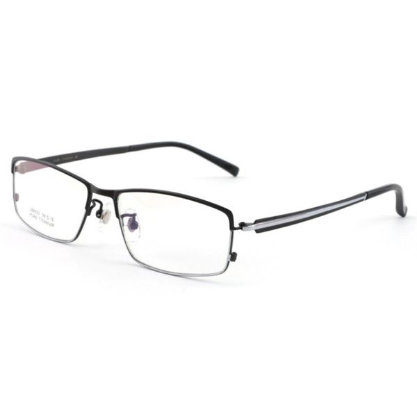 eyewear pure titanium glasses frame men eyeglasses optical prescription reading clear eye lens male 630, Black
eyewear pure titanium glasses frame men eyeglasses optical prescription reading clear eye lens male 630, Black
