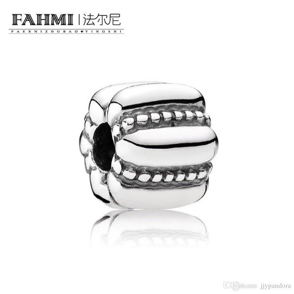 

FAHMI 100% 925 Sterling Silver 1:1 Original 790446 Authentic Temperament Fashion Glamour Retro Safety Buckle Wedding Women Jewelry