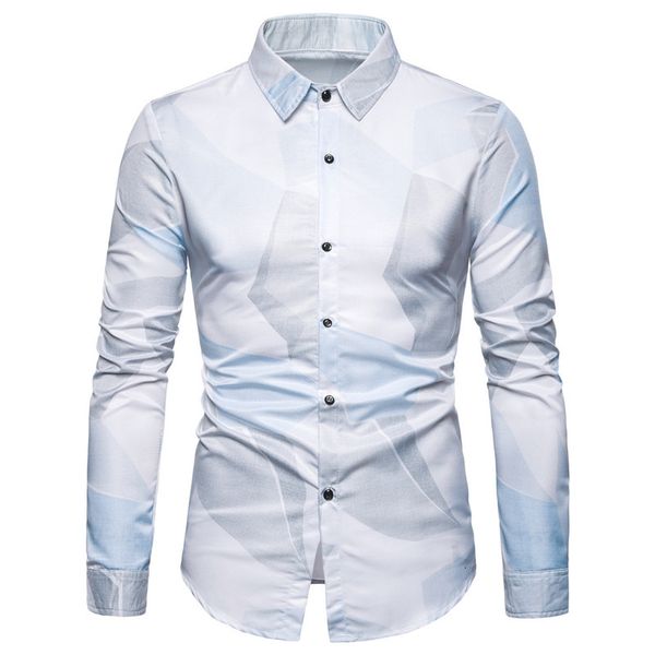 2019 foreign trade new style leisure fashion personality pattern printing square collar row button men's long-sleeve shirt, White;black
2019 foreign trade new style leisure fashion personality pattern printing square collar row button men's long-sleeve shirt, White;black