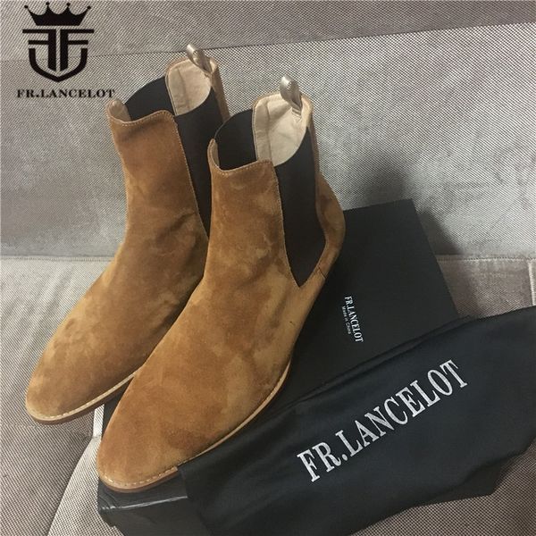 boots high end handmade cow men's suede street west quality slip-on genuine leather denim, Black
boots high end handmade cow men's suede street west quality slip-on genuine leather denim, Black