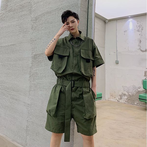 мужчины лето с коротким рукавом повседневная кусок комбинезон cargo pant мужской streetwear hip hop комбинезон комбинезон гарем брюки полиэс, Black
мужчины лето с коротким рукавом повседневная кусок комбинезон cargo pant мужской streetwear hip hop комбинезон комбинезон гарем брюки полиэс, Black