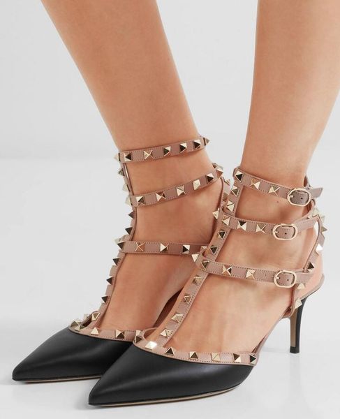 summer women rock studs sandals mid-heel high heels rock stud 65mm pointed toe gladiator sandalias brand designer dress,party eu35-43, Black
summer women rock studs sandals mid-heel high heels rock stud 65mm pointed toe gladiator sandalias brand designer dress,party eu35-43, Black
