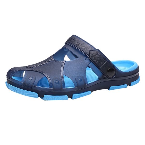 sagace 2020 men's summer walk breathable casual outdoor non-slip beach slippers comfortable hole shoes slippers, Black
sagace 2020 men's summer walk breathable casual outdoor non-slip beach slippers comfortable hole shoes slippers, Black