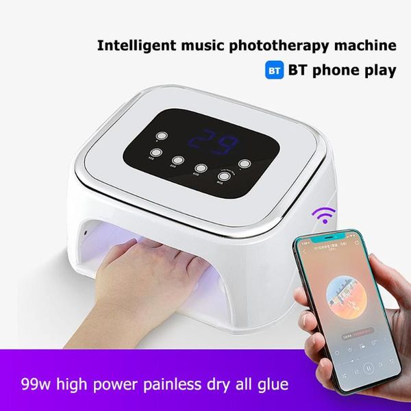 nail uv lamp 42led gel nail polish dryer curing light auto sensing led lamp for nails bluetooth speaker music player
nail uv lamp 42led gel nail polish dryer curing light auto sensing led lamp for nails bluetooth speaker music player