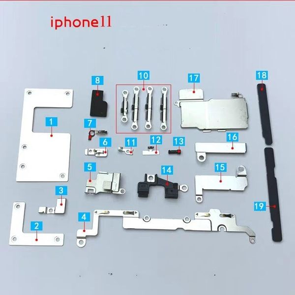 applicable to iphone11 full set machine small piece apple 11 cable cover iron piece original teardown small iron cover
applicable to iphone11 full set machine small piece apple 11 cable cover iron piece original teardown small iron cover