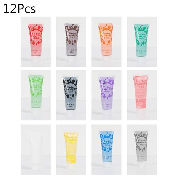 12pcs моющегося граффити finger картины краска для мальчиков девочек детей детей школьных принадлежностей
12pcs моющегося граффити finger картины краска для мальчиков девочек детей детей школьных принадлежностей