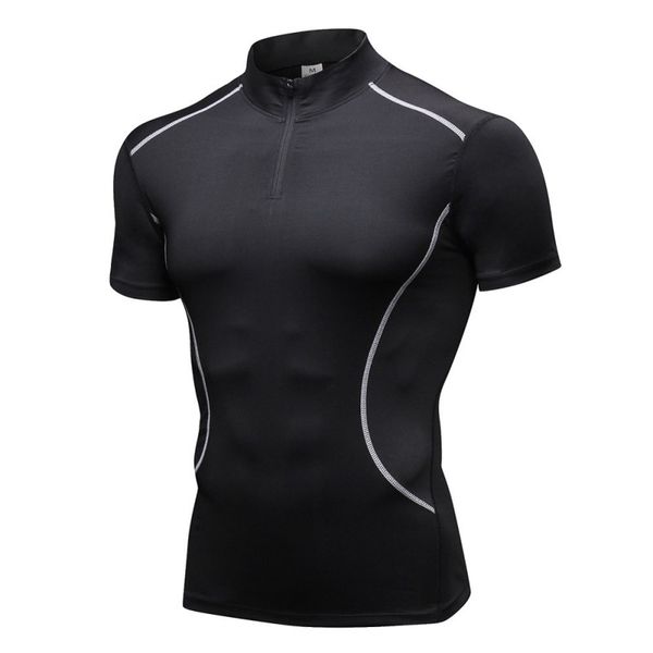 men pullover sports running t shirts short sleeve quick-drying breathable bottoming shirt, Black;red
men pullover sports running t shirts short sleeve quick-drying breathable bottoming shirt, Black;red