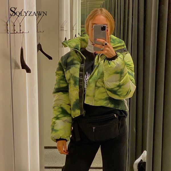 winter green tie dye cropped puffer parka female gothic thick warm bubble jacket harajuku korean fashion turtle neck sherpa coat, Black
winter green tie dye cropped puffer parka female gothic thick warm bubble jacket harajuku korean fashion turtle neck sherpa coat, Black