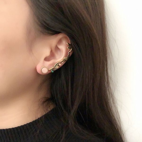 animal pink agate ear cuff woman copper bird earring stud long womens charm wedding party jewelry, Golden
animal pink agate ear cuff woman copper bird earring stud long womens charm wedding party jewelry, Golden