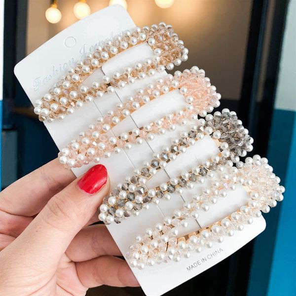 Ins new Korean girls hair clips pearl kids Barrettes girls Hairclips hair accessories for women BB Clip girls rhinestone hair clips A4998
Ins new Korean girls hair clips pearl kids Barrettes girls Hairclips hair accessories for women BB Clip girls rhinestone hair clips A4998