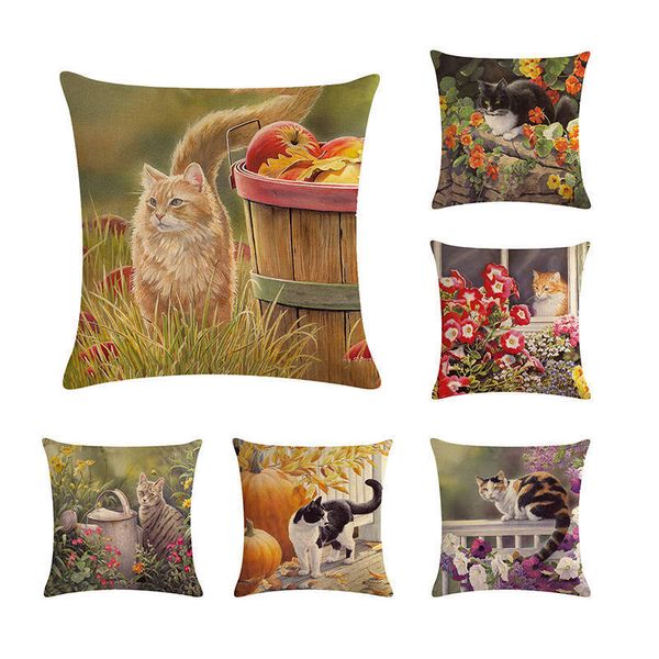 новый 45 * 45см cute cats подушка животных цифровые ситец льняные подушки цветущие кустарники декоративные наволочки zy163
новый 45 * 45см cute cats подушка животных цифровые ситец льняные подушки цветущие кустарники декоративные наволочки zy163