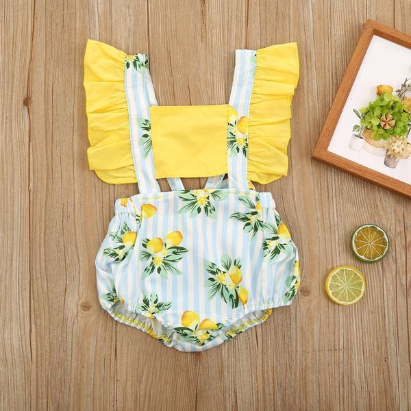tropical baby bodysuit pineapple print sleeve jumpsuit sleeveless ruffle fruit lemon printed bodysuit infant girl clothes m8, Blue
tropical baby bodysuit pineapple print sleeve jumpsuit sleeveless ruffle fruit lemon printed bodysuit infant girl clothes m8, Blue