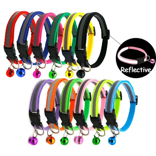 pet dog cat collar reflective adjustable size collar for dog nylon strap bell puppy necklace pet cat safe small
pet dog cat collar reflective adjustable size collar for dog nylon strap bell puppy necklace pet cat safe small